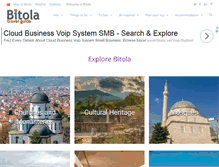Tablet Screenshot of bitolatourist.info